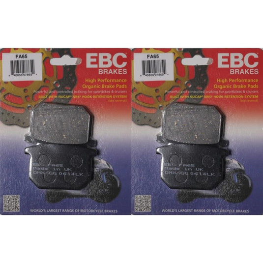 EBC Brake Pad Kit FA65 for Suzuki GS 650G 1981-1983