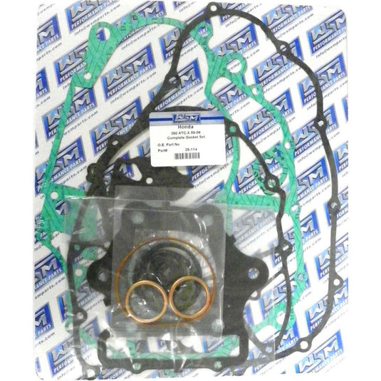 WSM Complete Gasket Kit For Honda 350 ATC-X 85-86 25-114