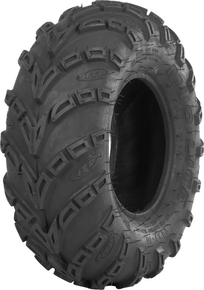 Load image into Gallery viewer, ITP Tornado 14&quot; Matte Black Wheels And Mud Lite Tires [28x10-14]
