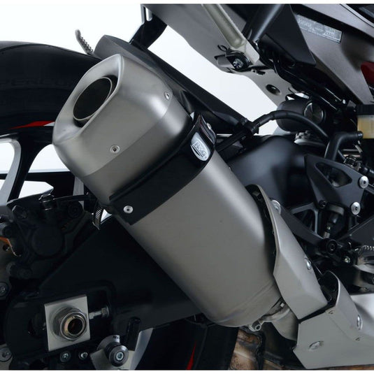 R&G Racing Black Exhaust Protector For 2018-2021 BMW F850GS