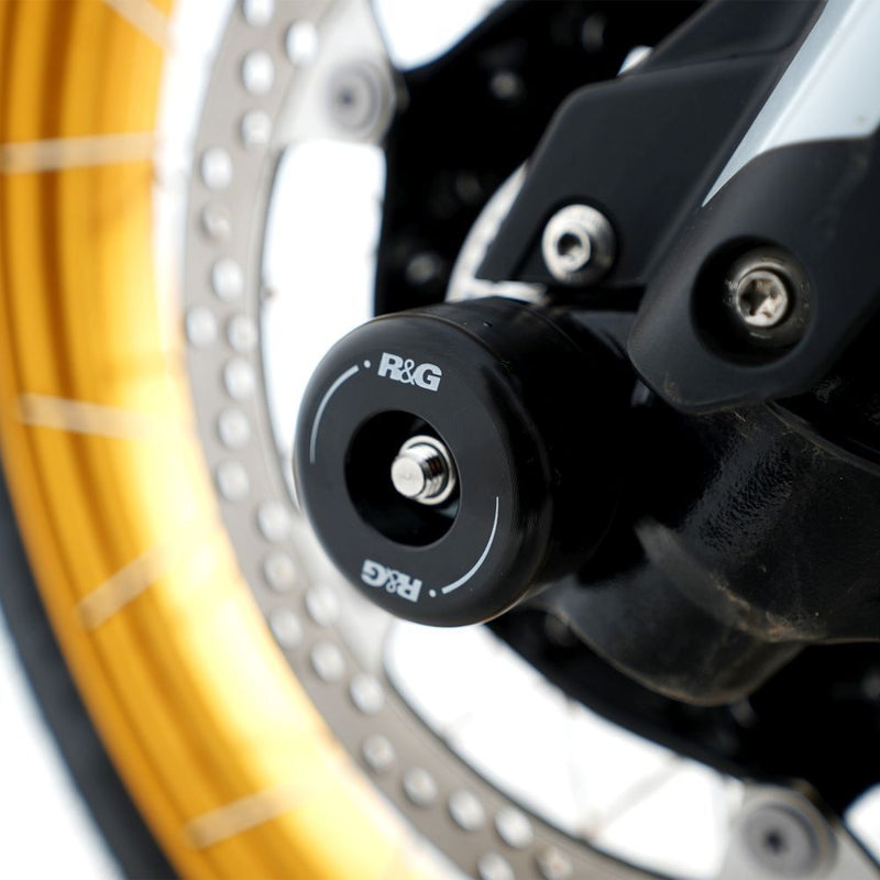 Load image into Gallery viewer, R&amp;G Racing Black Fork Protectors For 2020-2024 BMW F900R
