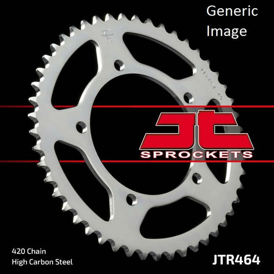 JT SPROCKETS Front and Rear Steel Sprocket Kit for OffRoad KAWASAKI KX80E 1984