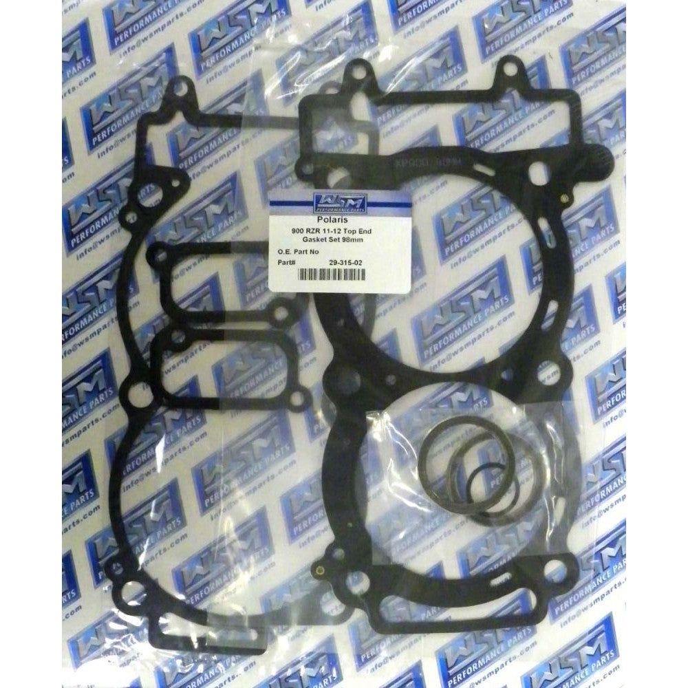 WSM Top End Gasket Kit For Polaris 900 RZR 11-12 29-315-02