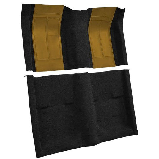 ACC Replacement Carpet Kit For 1970 Ford Mustang Mach I with 2 Ivy Gold Inserts Fastback - CHOOSE COLOR