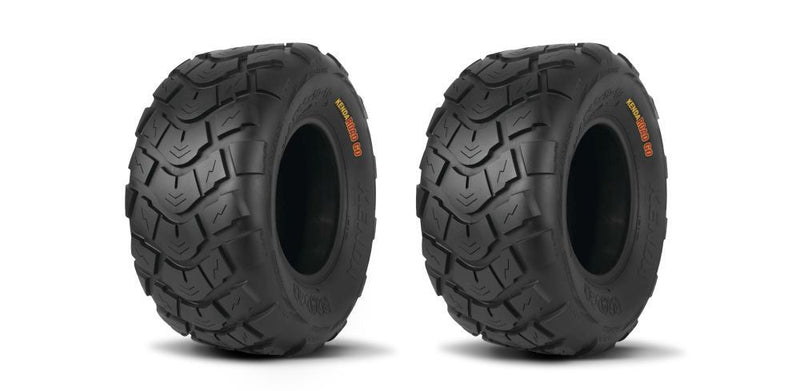 Load image into Gallery viewer, Kenda Set Of Two K572 Road Go Front/Rear Bias Tires (4 Ply) [25x10-12]
