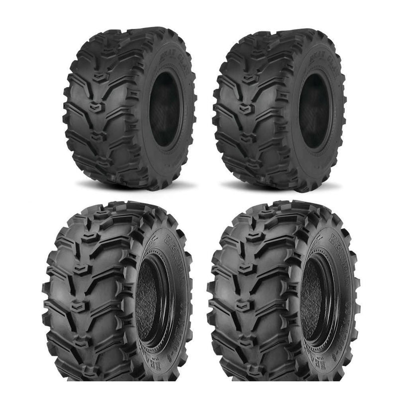 Load image into Gallery viewer, Kenda Set of Two K299 Bear Claw Tires (6 Ply) [26x9-12] And Two (6 Ply) [26x12-R14] Tires
