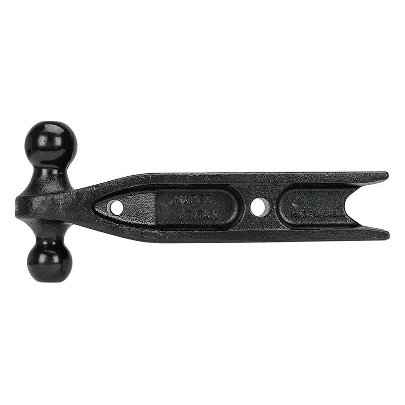 Load image into Gallery viewer, Super Titan Dual Ball, Trailer Hitch Ball Mount, (2 in., 2-5/16 in. Trailer Balls), Fits 3 in. Super Titan Receiver, 25,000 lbs. Capacity, Black
