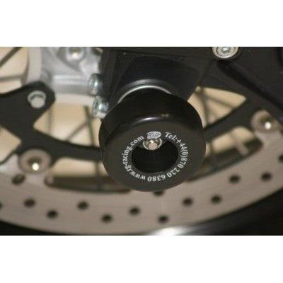 Load image into Gallery viewer, R&amp;G Racing Black Fork Protectors For 2007-2008 KTM 690 Supermoto
