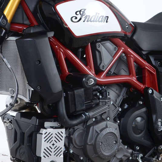 R&G Racing Black Aero Style Crash Protection Bobbins For 2019-2024 Indian Motorcycles FTR1200