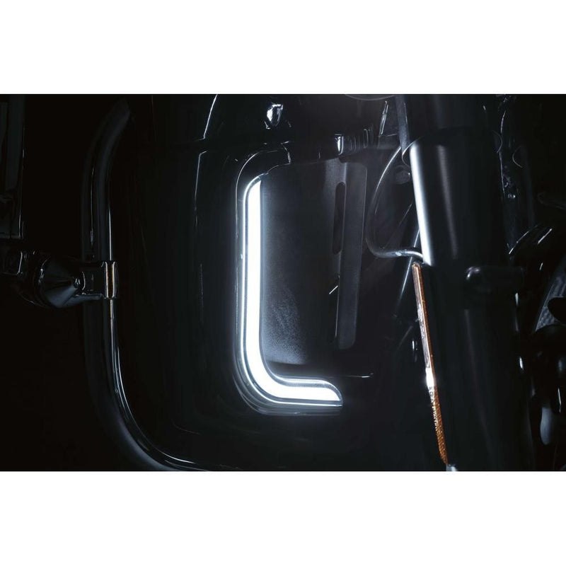 Load image into Gallery viewer, Kuryakyn Tracer Chrome LED Fairing Lower Accents 2956
