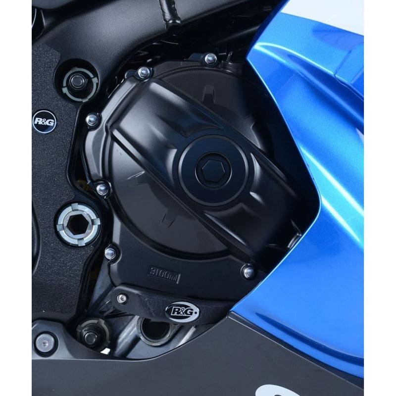 Load image into Gallery viewer, R&amp;G Racing Black Engine Case Sliders RHS For 2017-2018 Suzuki GSXR1000
