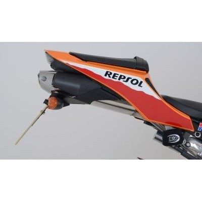 Load image into Gallery viewer, R&amp;G Racing Black Tail Tidy License Plate Holder For 2013-2016 Honda CBR600RR
