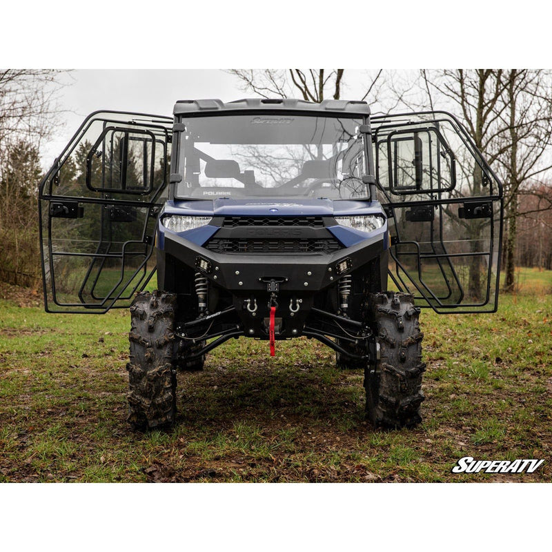 Load image into Gallery viewer, SuperATV Polaris Ranger XP 1000 Crew Convertible Cab Enclosure Doors DOOR-P-RAN1K4-001-72
