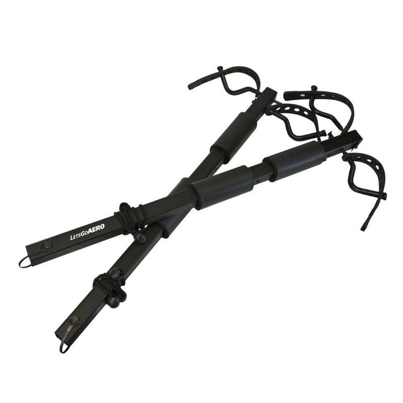 Load image into Gallery viewer, Let's Go Aero NEO-2 Hitch Mount Two Bike V-Rack fits 1-1/4" and 2" Receiver Hitches
