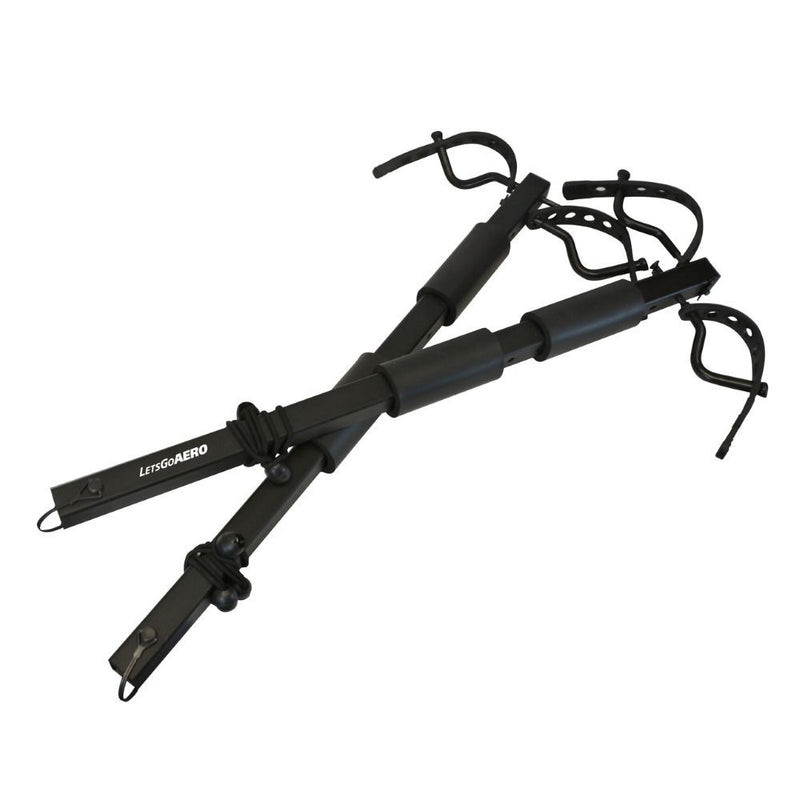Load image into Gallery viewer, Let&#39;s Go Aero NEO-2 Hitch Mount Two Bike V-Rack fits 1-1/4&quot; and 2&quot; Receiver Hitches
