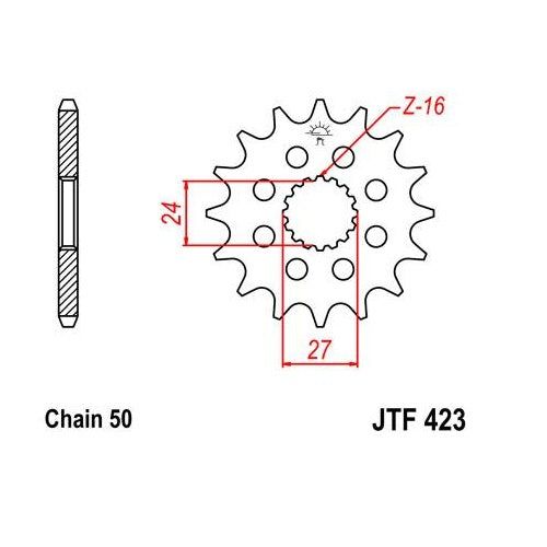 Steel Front Sprocket 17T for Street SUZUKI Hayabusa GSX-R1300 2008-2016