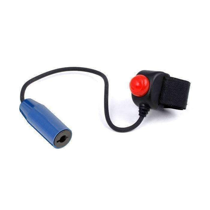 Rugged Radios Motorcycle RACE Push to Talk (PTT) Velcro Mount with Nexus Jack PTT-MC-VM