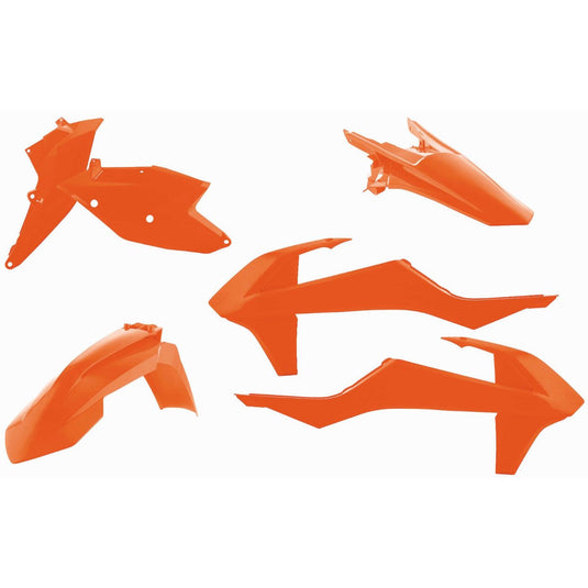 Acerbis 16 Orange Standard Plastic Kit for KTM - 2421075226