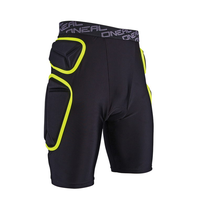 Load image into Gallery viewer, O'Neal Trail Pro Black / Lime Armoured Shorts
