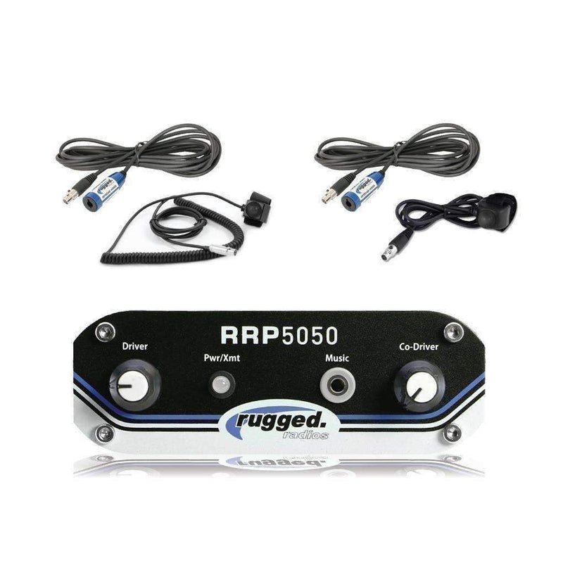 Load image into Gallery viewer, Rugged Radios RRP5050 2 Person Race Intercom Kit 5050-2P-RACE
