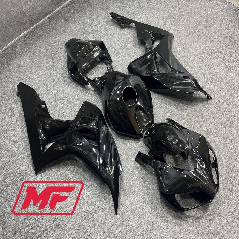 Load image into Gallery viewer, Monster Fairings Full Kit Honda CBR1000RR 06-07 Gloss Black + Windshield + Gas Tank Cover

