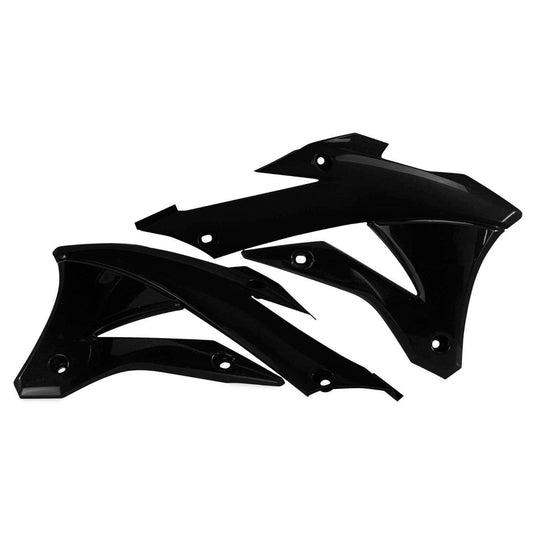 Acerbis Black Radiator Shrouds for Kawasaki - 2374070001