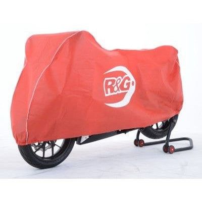 Load image into Gallery viewer, R&amp;G Racing White Dust Cover For 2011-2012 Aprilia Dorsoduro 1200 SMV1200
