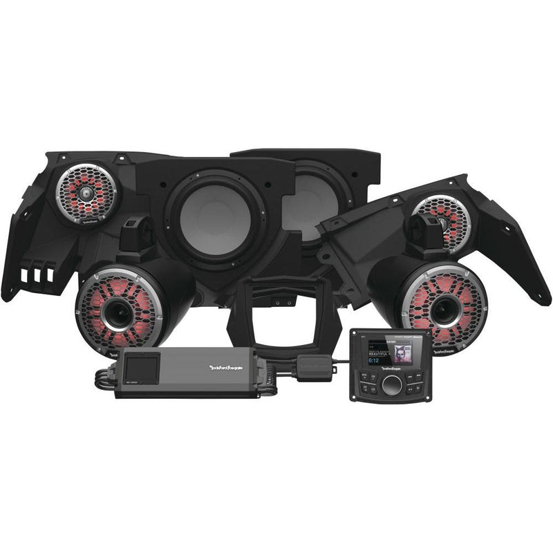 Load image into Gallery viewer, Rockford Fosgate Audio Kit Stage 6 Black X317-STG6
