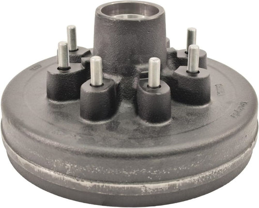8-Bolt on 6-1/2 Inch Bolt Circle - 12 Inch Hub/Drum With Hydraulic Brake Assembly - Drivers Side