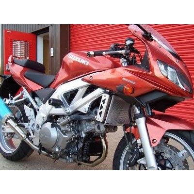 Load image into Gallery viewer, R&amp;G Racing Black Bar End Sliders For 1997-2000 Suzuki GSXR600
