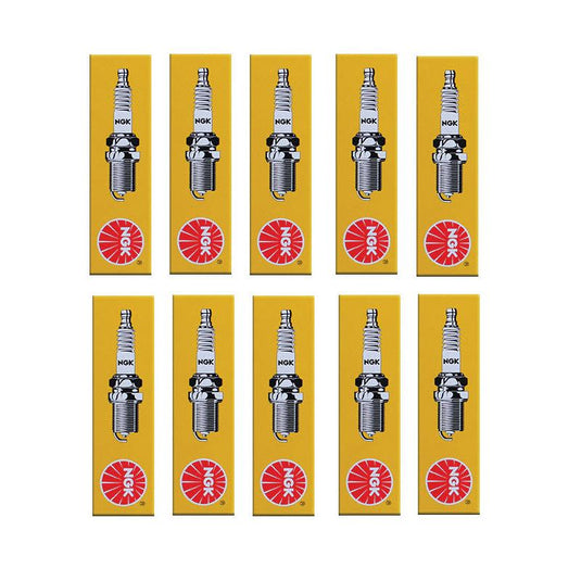 Set of 10 NGK Standard Spark Plugs Suzuki XR-440 Engine 440cc
