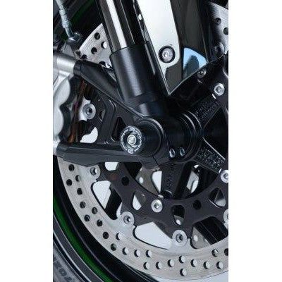 Load image into Gallery viewer, R&amp;G Racing Black Fork Protectors For 2015-2020 Kawasaki Ninja H2 ZX1000
