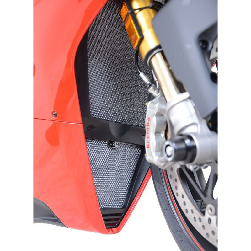 Load image into Gallery viewer, R&amp;G Racing Titanium Aluminum Radiator and Oil Cooler Guard Kit For 2020 Ducati Panigale V4 R
