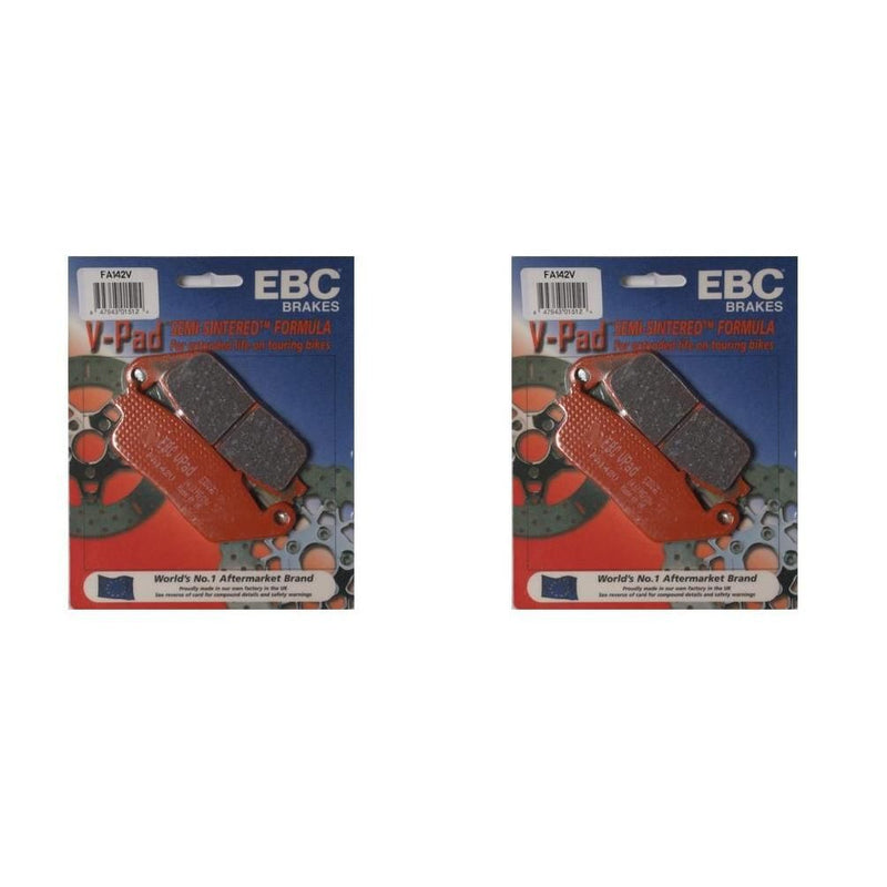 Load image into Gallery viewer, EBC Brake Pad Front Kit FA142V for Triumph Speedmaster 865 2005-2007
