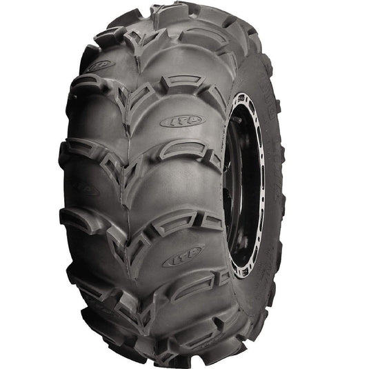 Set of 4 ATV ITP Tires (Mud Lite XL 28x10-12 Front/Rear) with QUADBOSS Sealant