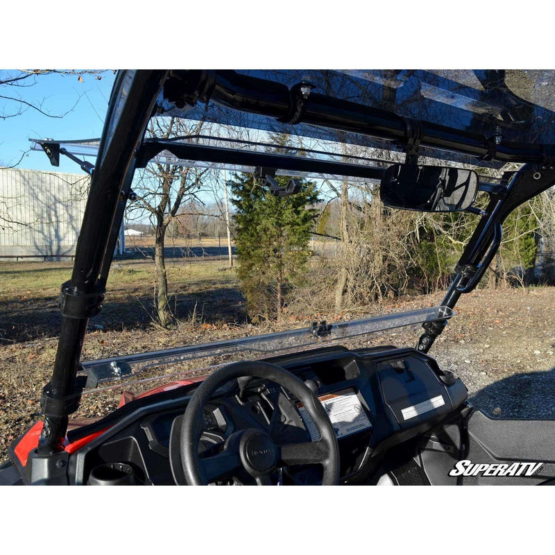 Load image into Gallery viewer, SuperATV Honda Pioneer 1000 Scratch-Resistant Flip Windshield FWS03-001-70
