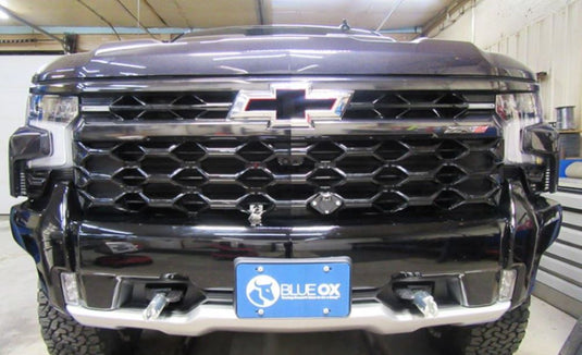 Blue Ox Ascent (7,500 lb) Tow Bar & Baseplate Combo fits Select Chevrolet Silverado 1500 ZR2 (Includes Adaptive Cruise Control, Turbo, & Bottom Shutters)