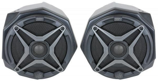 SSV Works Front 6.5" Speaker Pods With Grey Grilles