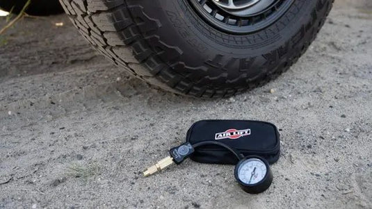 Air Lift Analog Pressure Gauge with Deflate