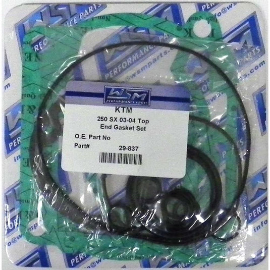 WSM Top End Gasket Kit For KTM 250 / 300 EXC / MXC / SX 03-04 29-837