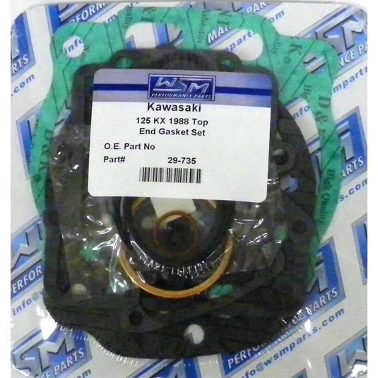 WSM Top End Gasket Kit For Kawasaki 125 KX 1988 29-735