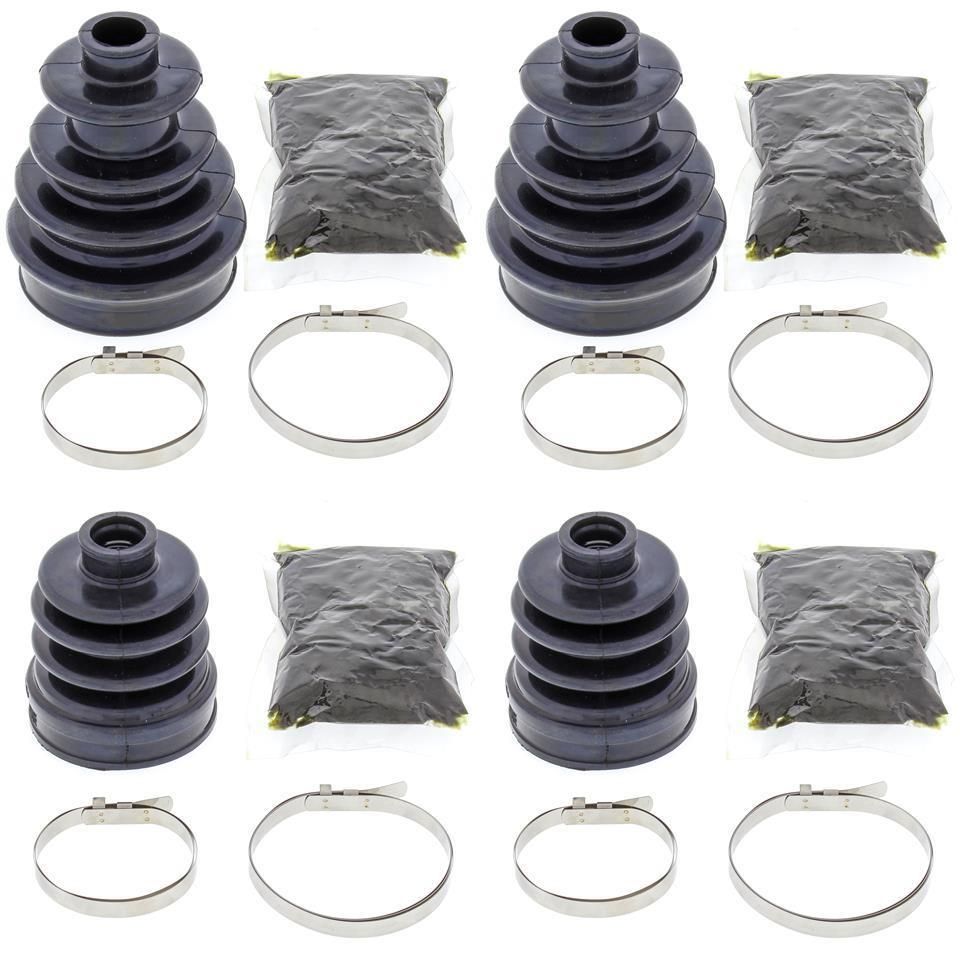 Complete Front Inner & Outer CV Boot Repair Kit for Polaris Worker 500 4x4 2002