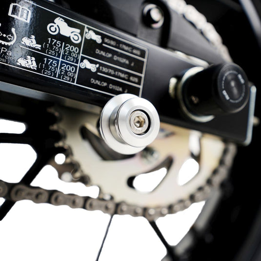 R&G Racing Black M8 Elevation Paddock Stand Pins For 2007-2008 Ducati 1098 R