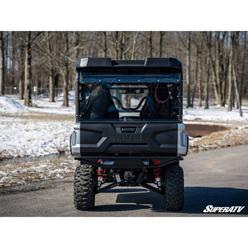Load image into Gallery viewer, SuperATV Yamaha Wolverine X4 850 Rear Windshield RWS-Y-WV-X4-76
