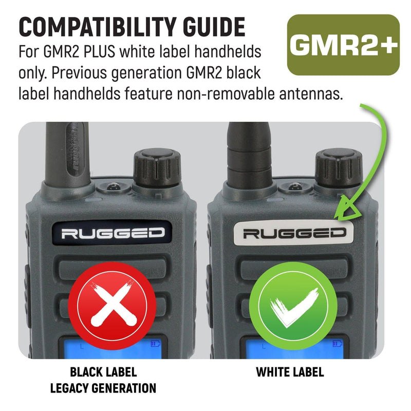 Load image into Gallery viewer, Rugged Radios Long Range Antenna for GMR2 PLUS GMRS-SMA-M
