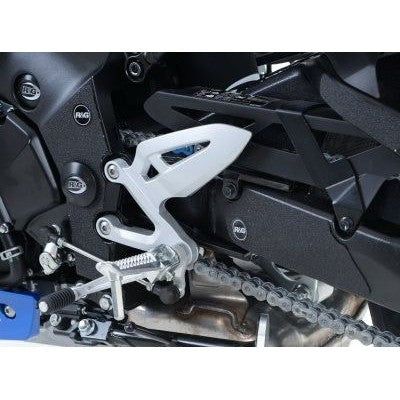R&G Racing Black Boot Guard Kit For 2016-2017 Suzuki GSXS1000