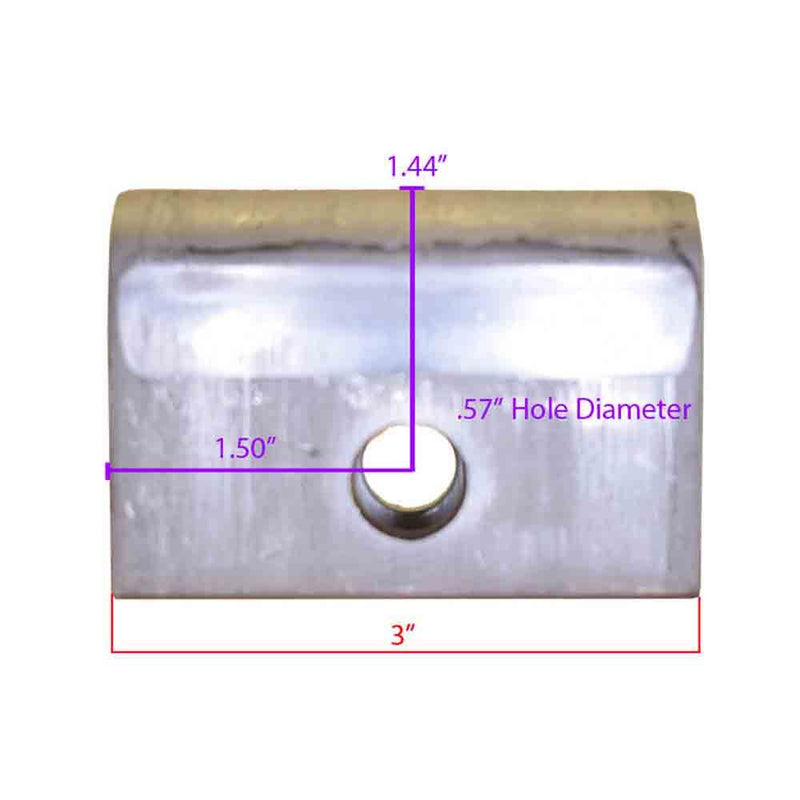 Load image into Gallery viewer, Front Axle Spring Hanger Bracket for 1-3/4 Inch Wide Springs
