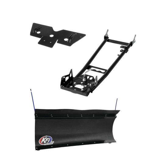 KFI UTV Mid-Mount Snow Plow Kit For Polaris RZR 570 2012-2022