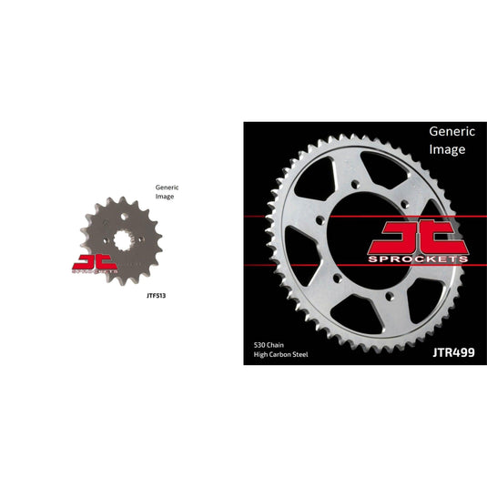 Front & Rear Sprocket Kit for Street SUZUKI Hayabusa GSX-R1300 1999-2007