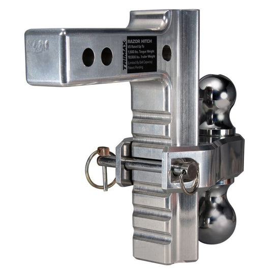 Trimax (TRZ6AL-RP) Razor Aluminum Adjustable Dual-Ball Mount with 2